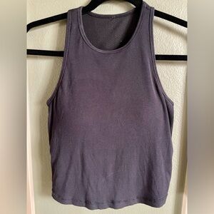 Vuori Pose Plyo Women's Rib Tank, Black, XS